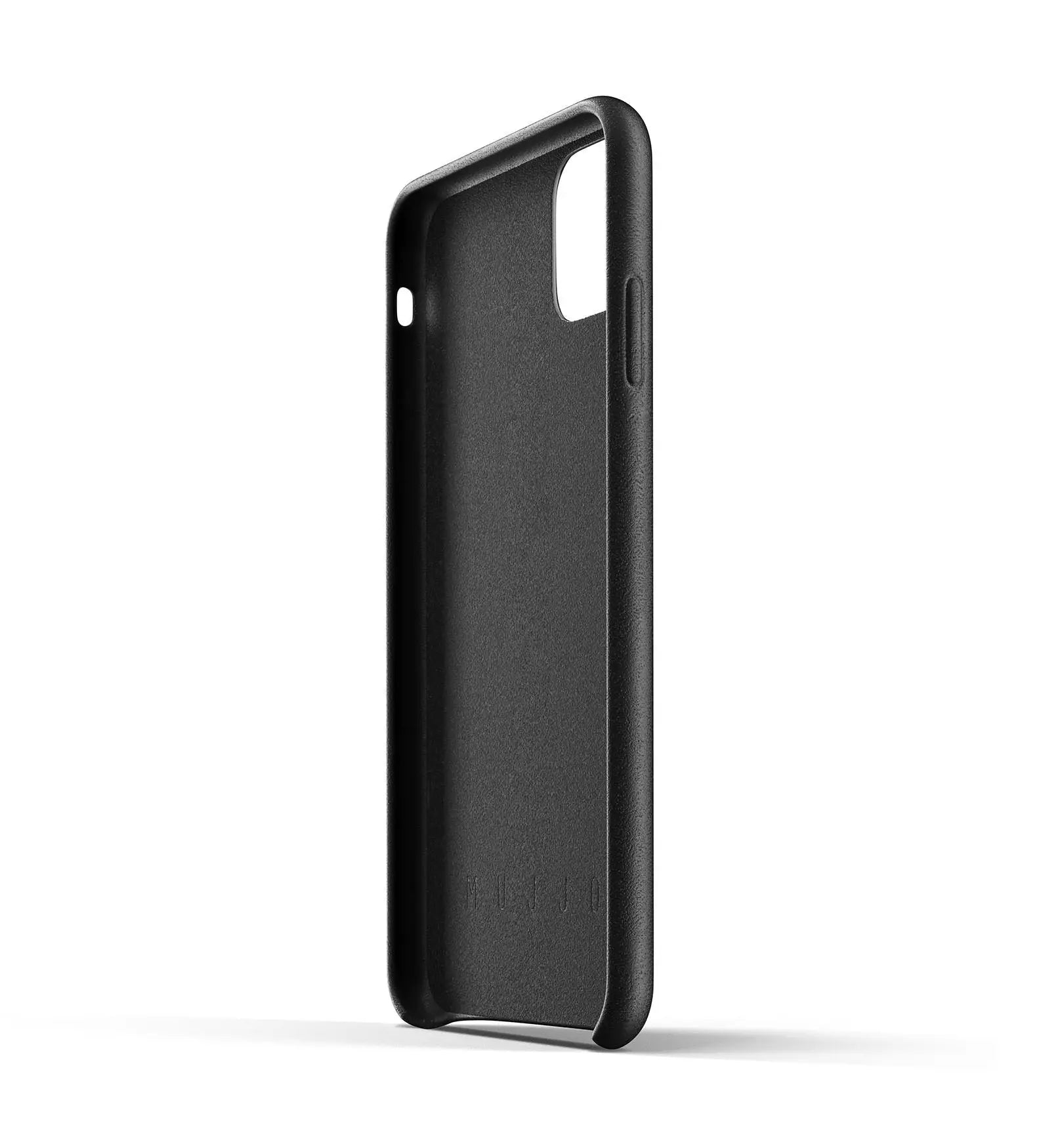 Husa Piele Naturala cu Buzunar Card Mujjo - iPhone 11 Pro Max - MUJJO-CL-004-TN - 8718546172168 - 15