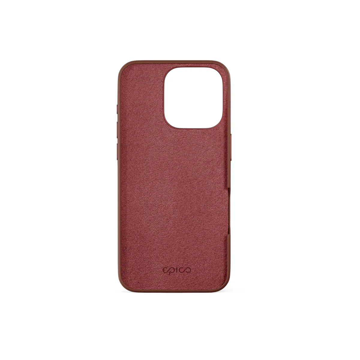 Husa Piele Naturala Epico Mag+ pt. iPhone 16 Pro Maro - MagSafe Aluminiu - 91010131700002 - 8596049190335 - 5