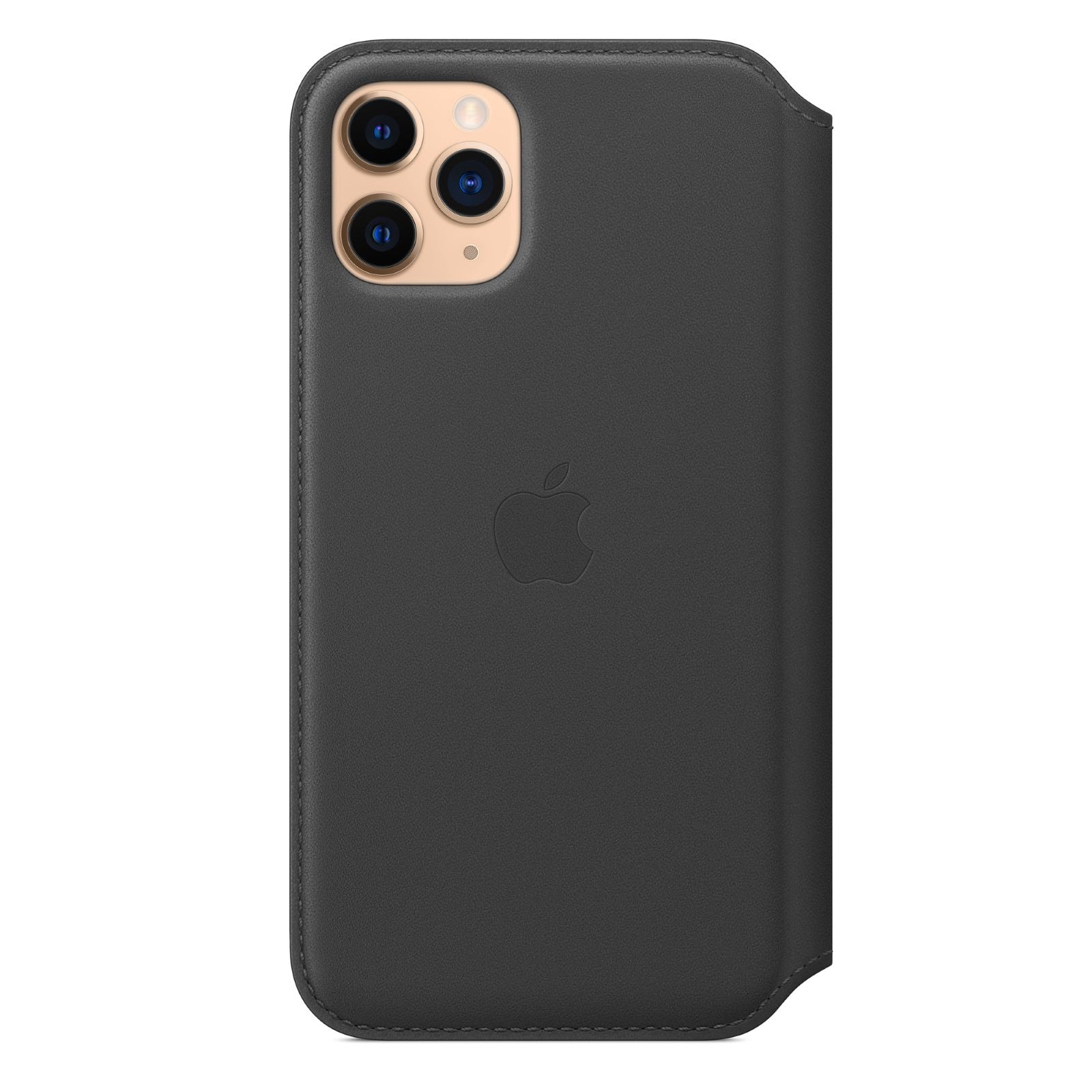 Husa Piele Naturala Folio Apple pt. iPhone 11 Pro Black - MX062ZM/A Originala Resigilat - MX062ZM/A-U - 190199288379 - 6