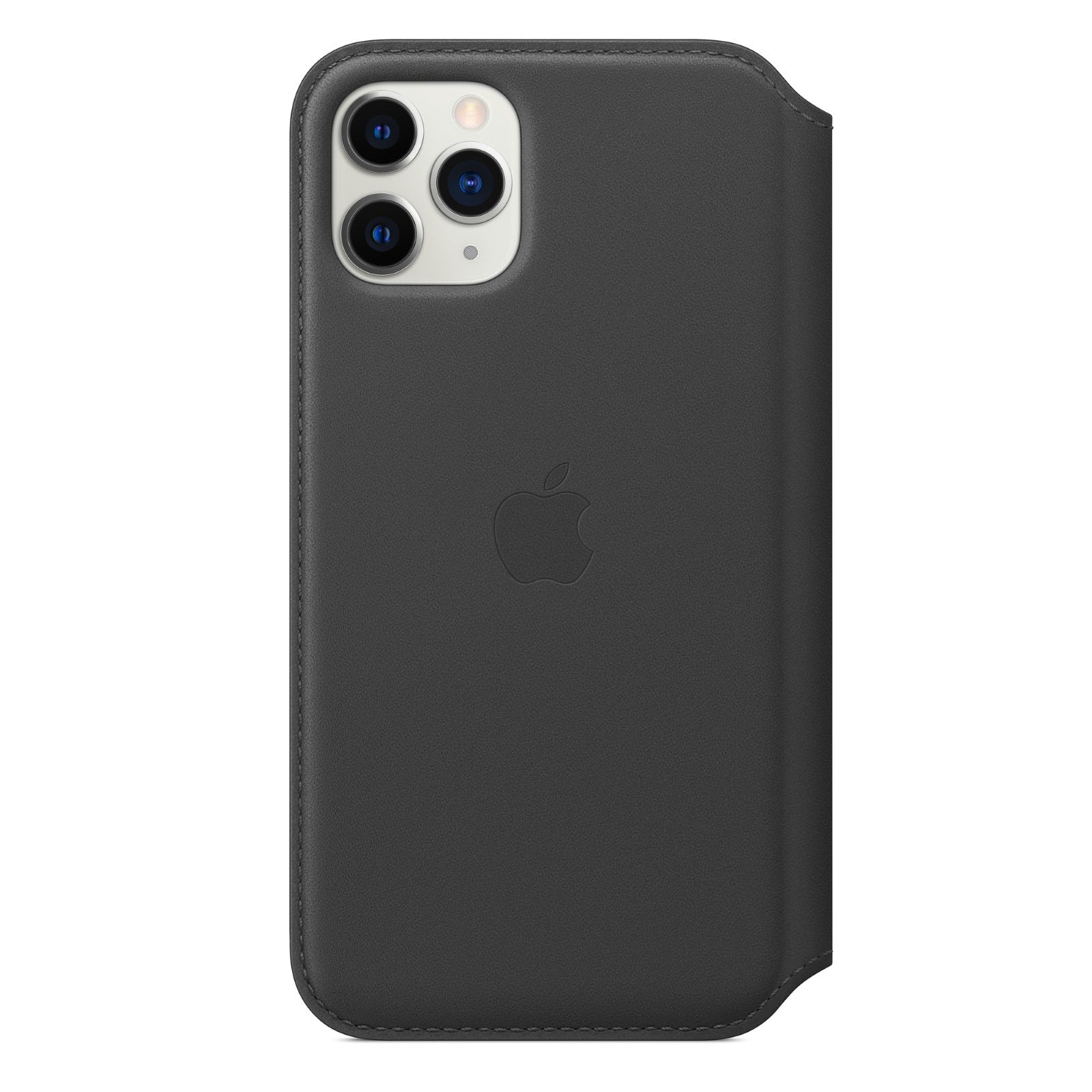 Husa Piele Naturala Folio Apple pt. iPhone 11 Pro Black - MX062ZM/A Originala Resigilat - MX062ZM/A-U - 190199288379 - 4