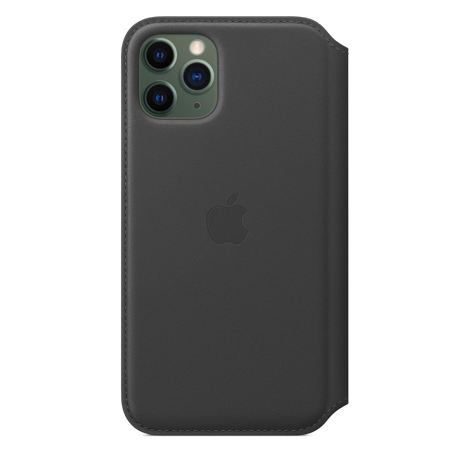 Husa Piele Naturala Folio Apple pt. iPhone 11 Pro Black - MX062ZM/A Originala Resigilat - MX062ZM/A-U - 190199288379 - 5