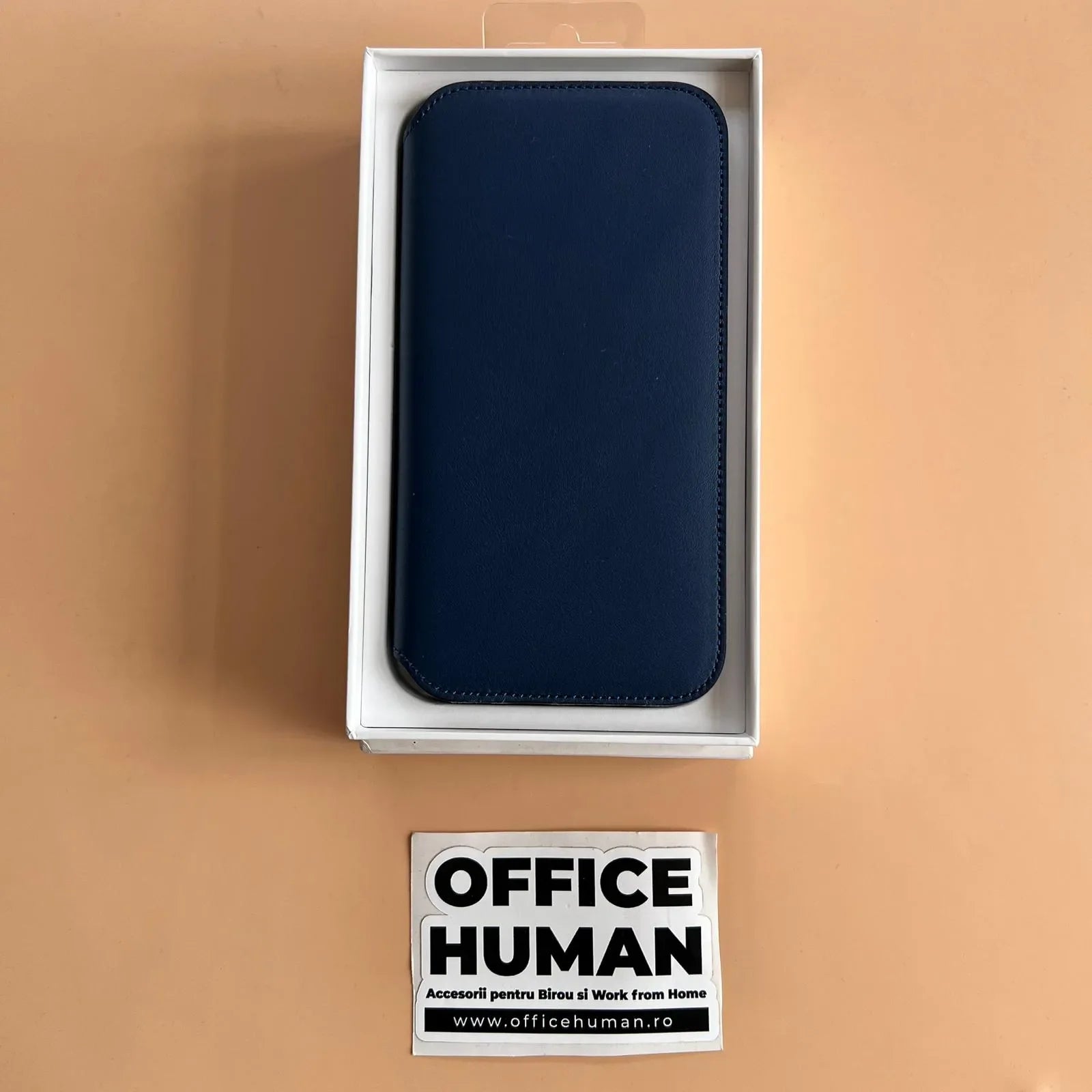 Husa Piele Naturala Folio Apple pt. iPhone 11 Pro Deep Sea Blue - MY1L2ZM/A Originala Resigilat - MY1L2ZM/A-A - 190199651364 - 8