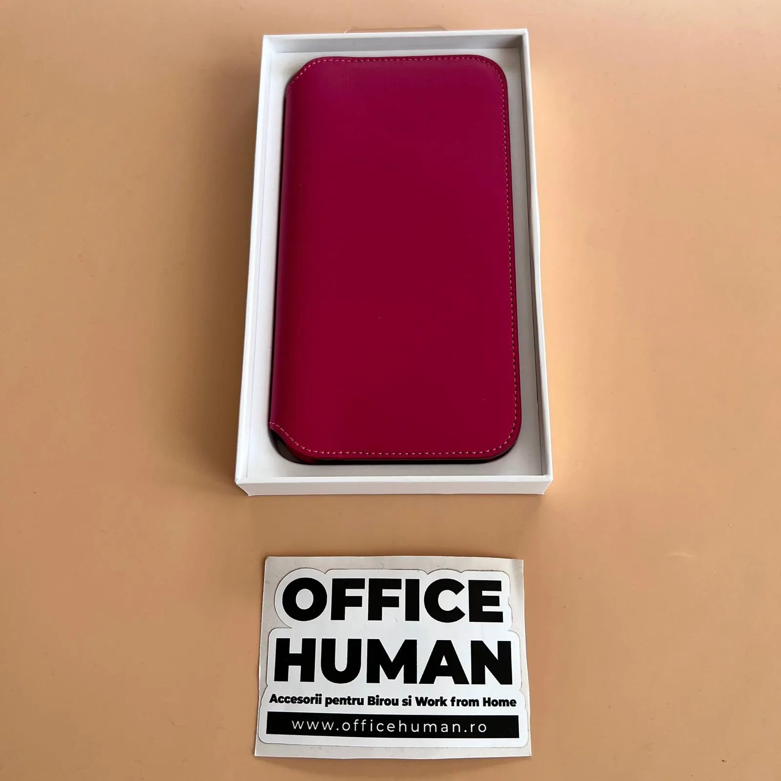 Husa Piele Naturala Folio Apple pt. iPhone 11 Pro Raspberry - MY1K2ZM/A Originala Resigilat - MY1K2ZM/A-A - 190199651333 - 4