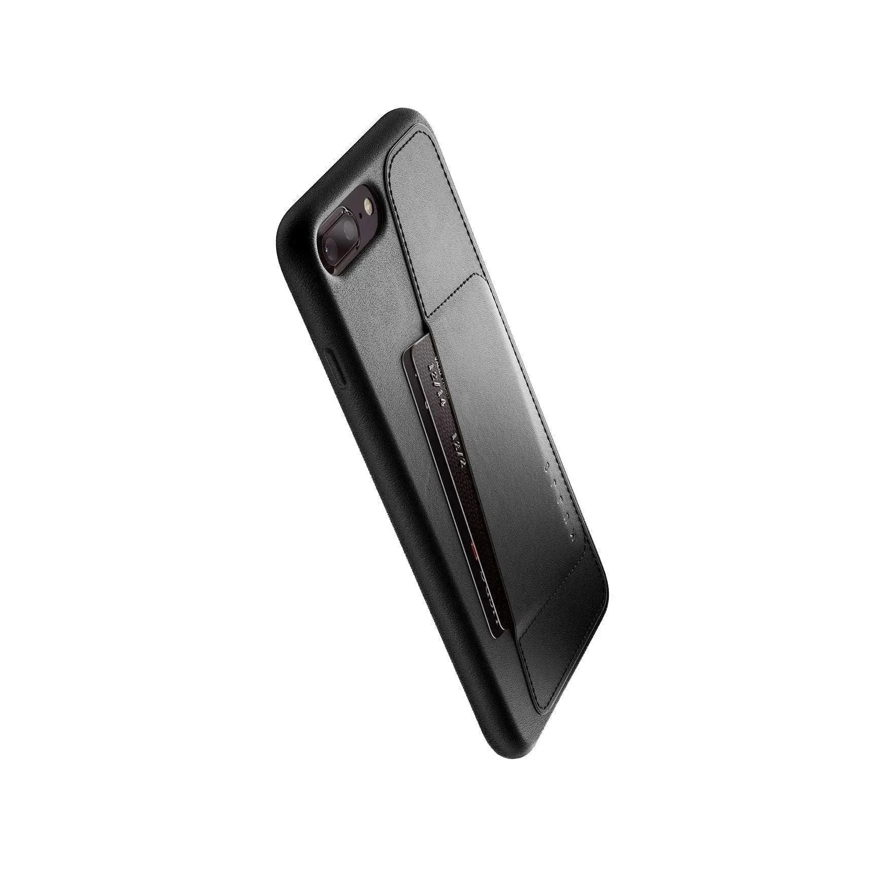 Husa Piele Naturala Full cu Buzunar Card Mujjo - iPhone 8 Plus / 7 - MUJJO-CS-091-TN - 8718546171697 - 10