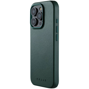 Husa Piele Naturala Mujjo pt. iPhone 16 Pro MagSafe - Livid Green - mujjo-cl-051-lg - 5060487086916 - 1