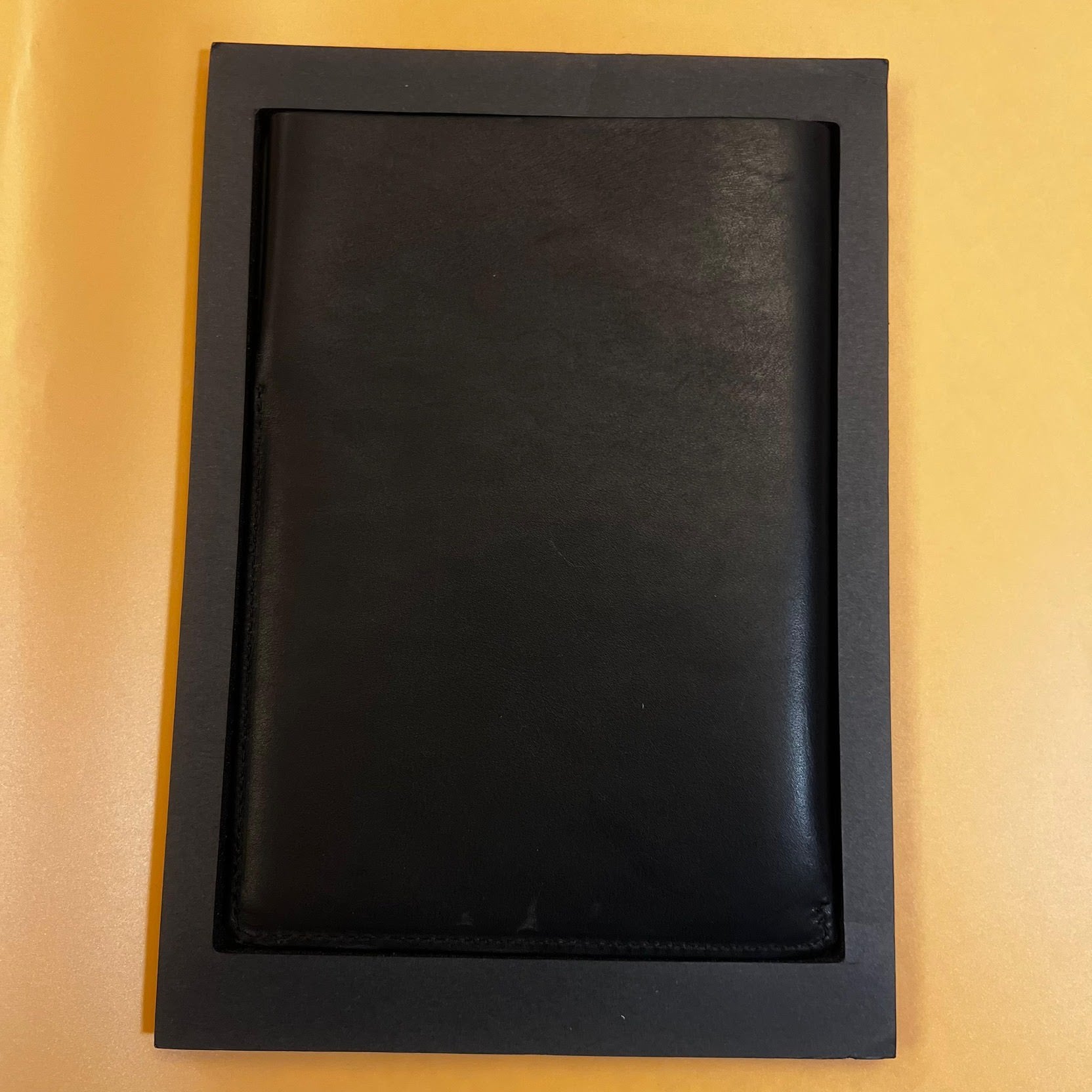 Husa Piele Naturala Mujjo Slim Fit pt. iPad Mini (7/6/5/4/3/2/1) Resigilat - Black - MUJJO-SL-028-BK - 8718546170621 - 3