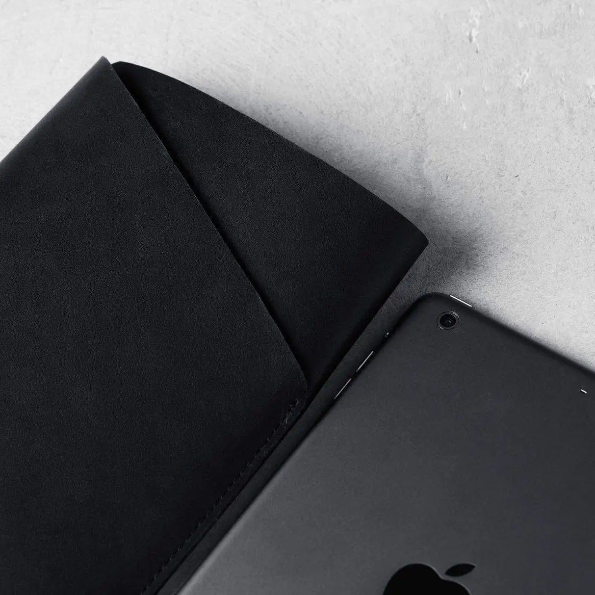 Husa Piele Naturala Mujjo Slim Fit - iPad Mini (6/5/4/3/2/1) - MUJJO-SL-028-BK - 8718546170621 - 8