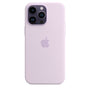 Husa Silicon Apple pt. iPhone 14 Pro Max, Lilac - MPTW3ZM/A, Originala, Magsafe, Resigilat 