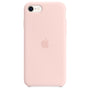 Husa Silicon Apple pt. iPhone SE 2022 / 2020 / 8 / 7, Chalk Pink - MN6G3ZM/A, Originala 