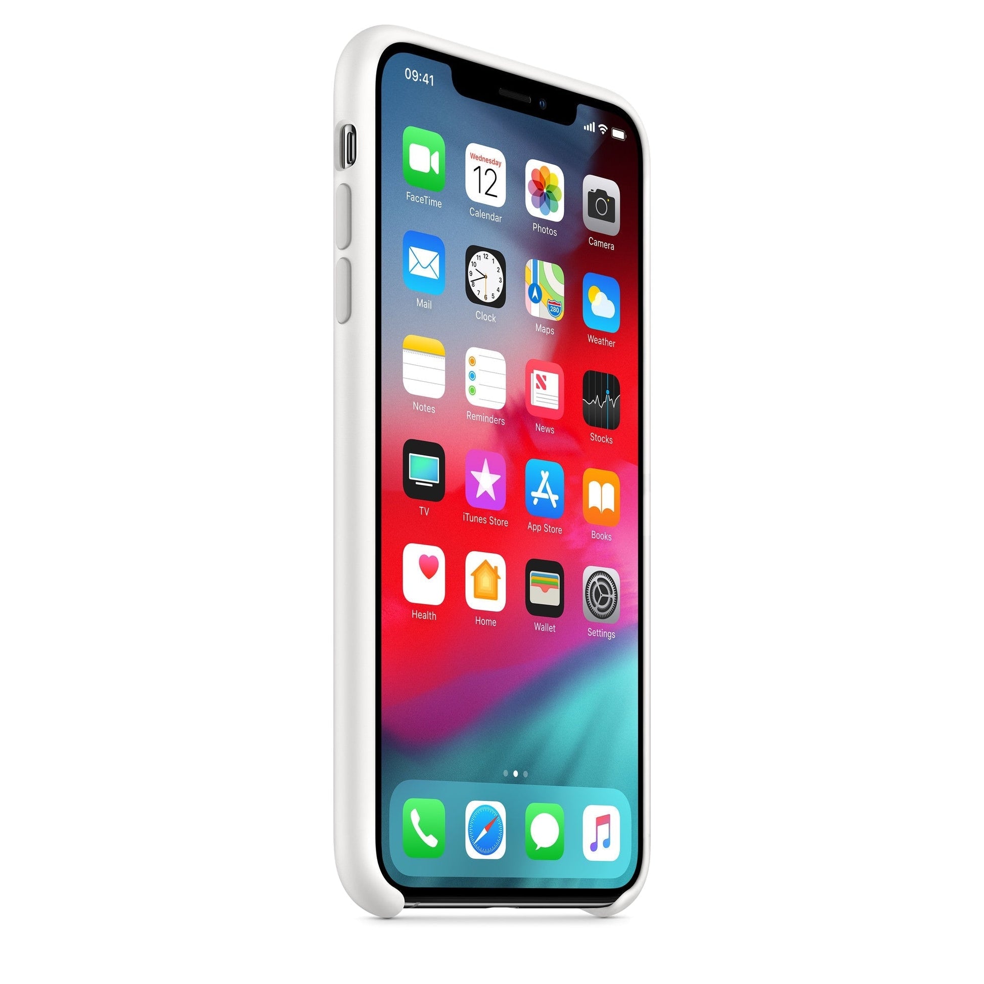 Husa Silicon Apple pt. iPhone XS Max White - MRWF2ZM/A Originala - 190198763242 - 3