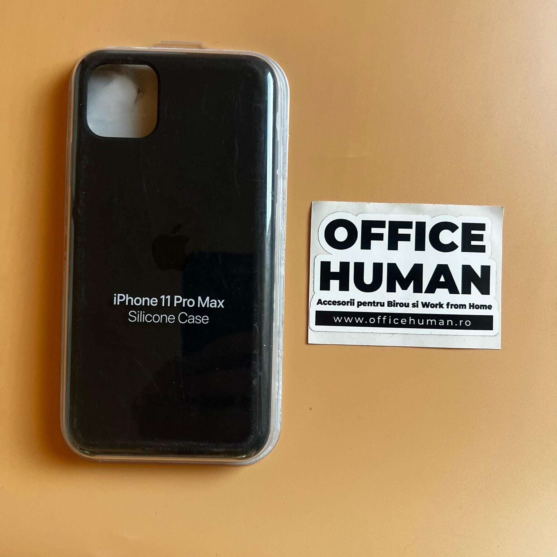 Husa Silicon Apple pt. iPhone 11 Pro Max Black - MX002ZM/A Originala Resigilat - MX002ZM/A-A - 0190199288195 - 7