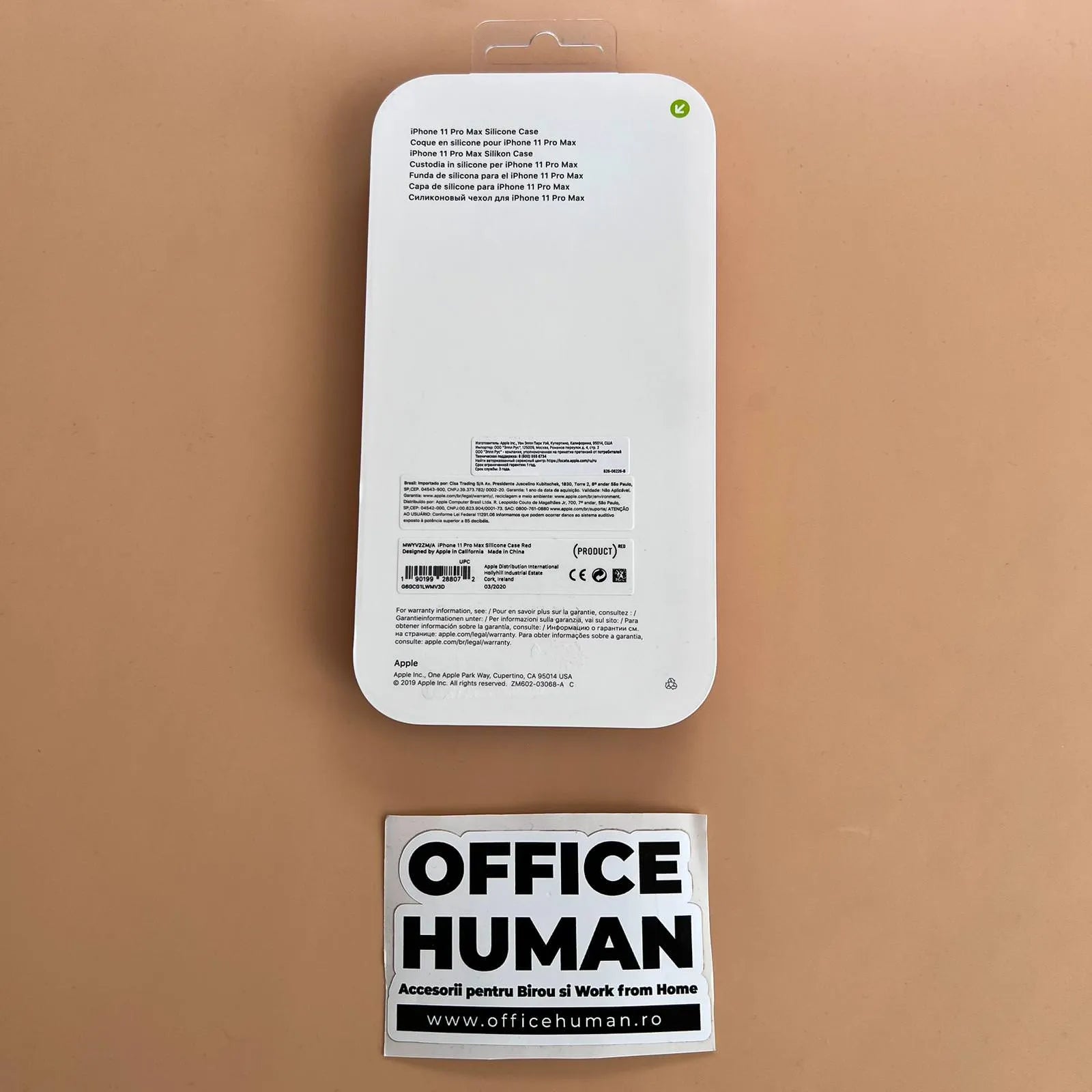 Husa Silicon Apple pt. iPhone 11 Pro Max Red - MWYV2ZM/A Originala - 190199288072 - 8