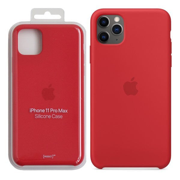 Husa Silicon Apple pt. iPhone 11 Pro Max Red - MWYV2ZM/A Originala - 190199288072 - 6