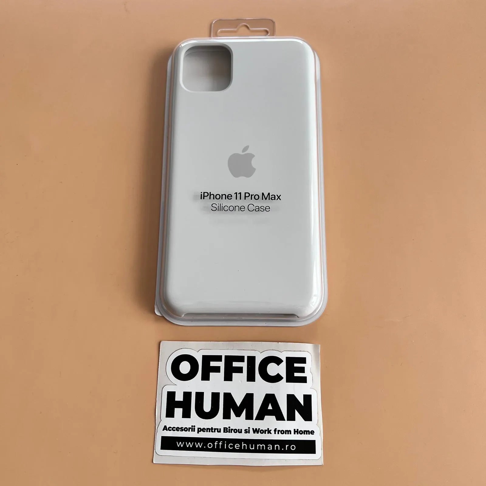 Husa Silicon Apple pt. iPhone 11 Pro Max White - MWYX2ZM/A Originala - 190199288133 - 7