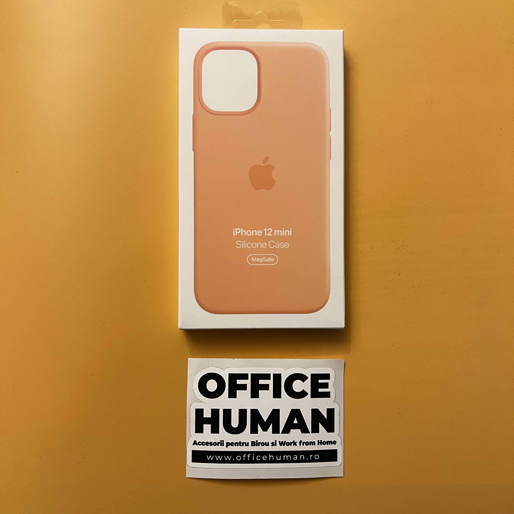 Husa Silicon Apple pt. iPhone 12 Mini Cantaloupe - MJYW3ZM/A MagSafe Originala - 194252465301 - 7