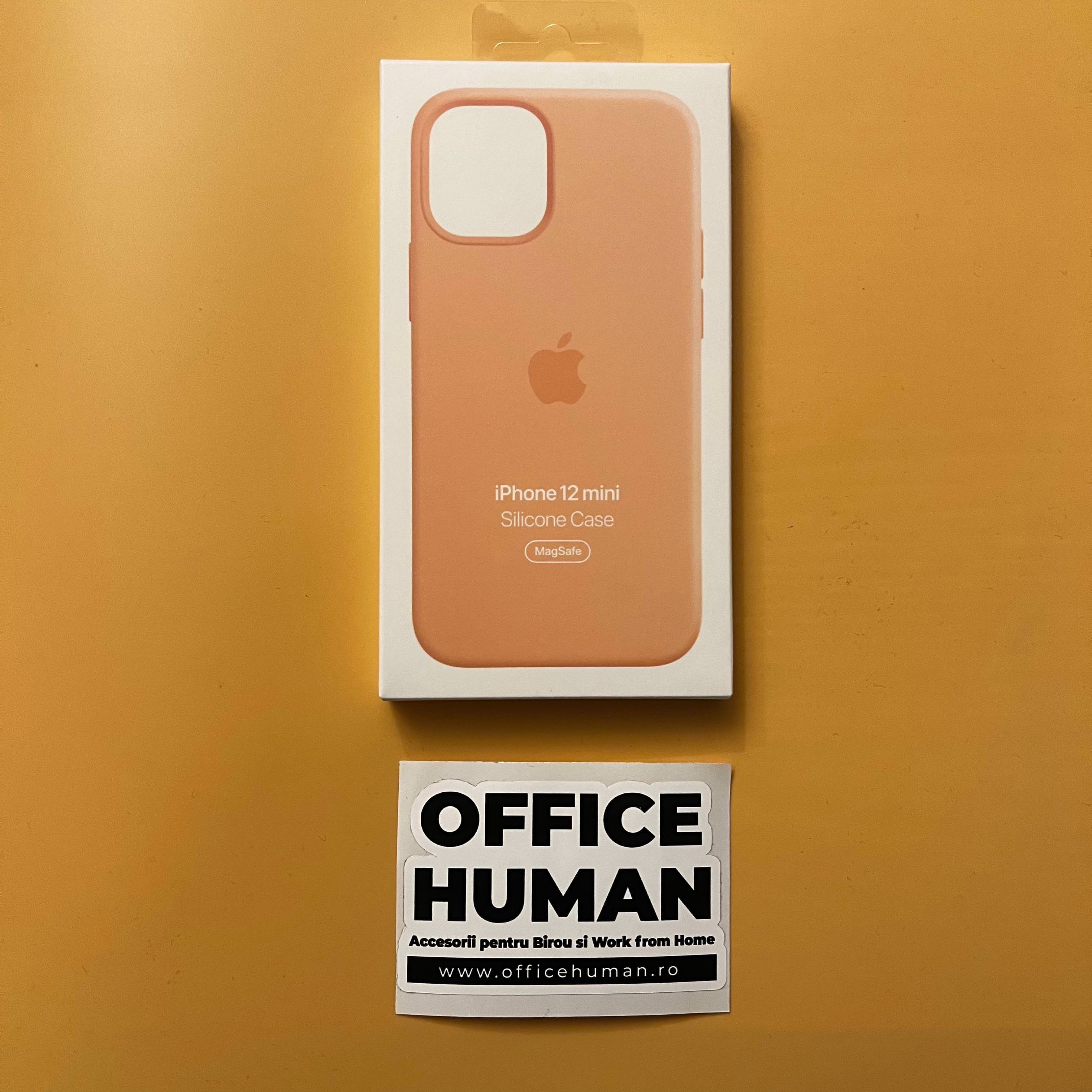 Husa Silicon Apple pt. iPhone 12 Mini Cantaloupe - MJYW3ZM/A MagSafe Originala - 194252465301 - 7