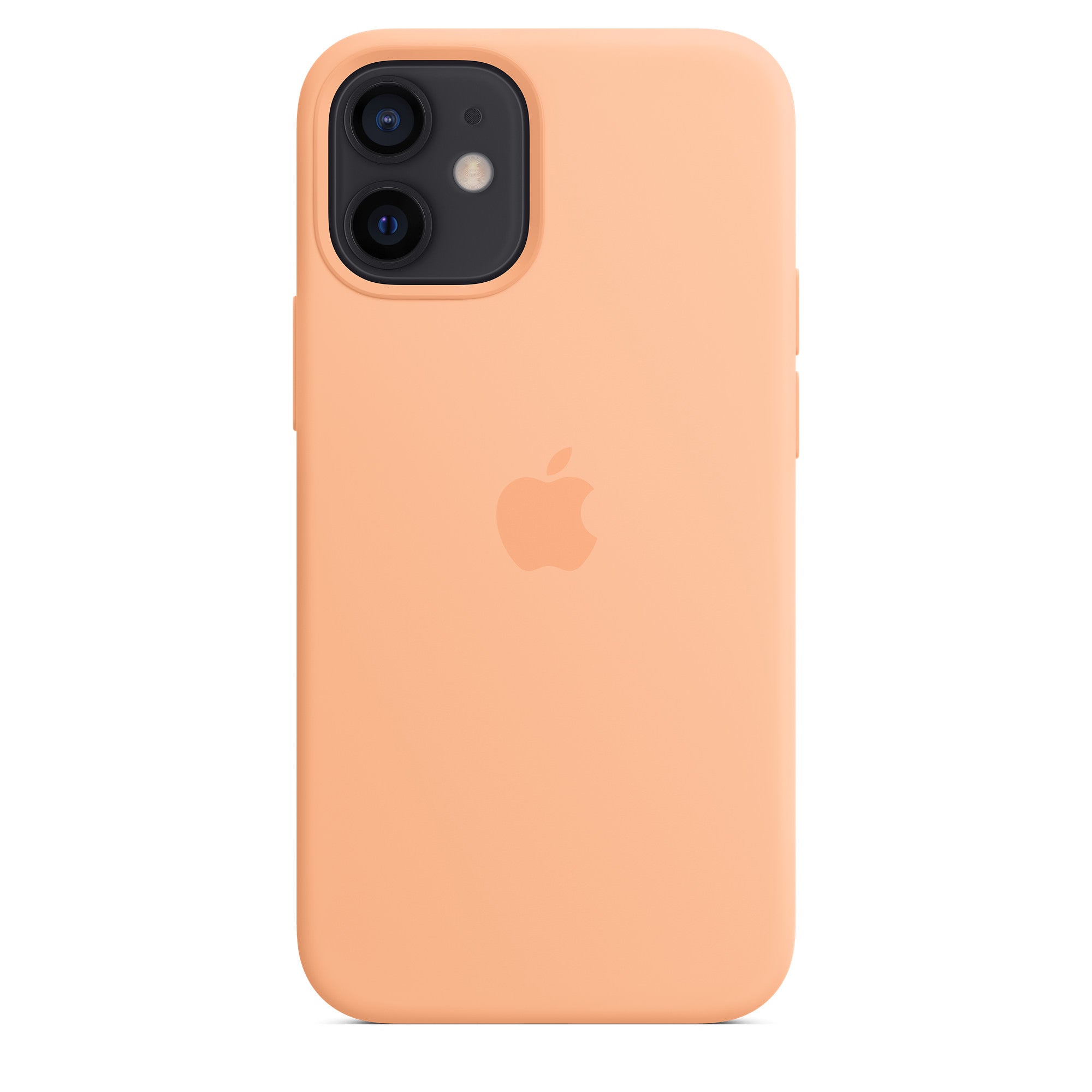 Husa Silicon Apple pt. iPhone 12 Mini Cantaloupe - MJYW3ZM/A MagSafe Originala - 194252465301 - 2