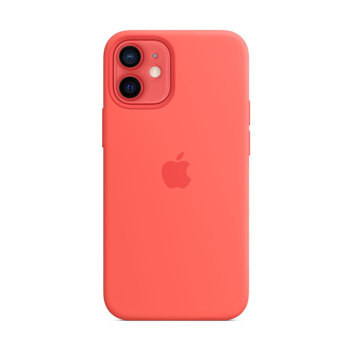Husa Silicon Apple pt. iPhone 12 Mini Pink Citrus - MHKP3ZM/A MagSafe Originala - 194252168615 - 3