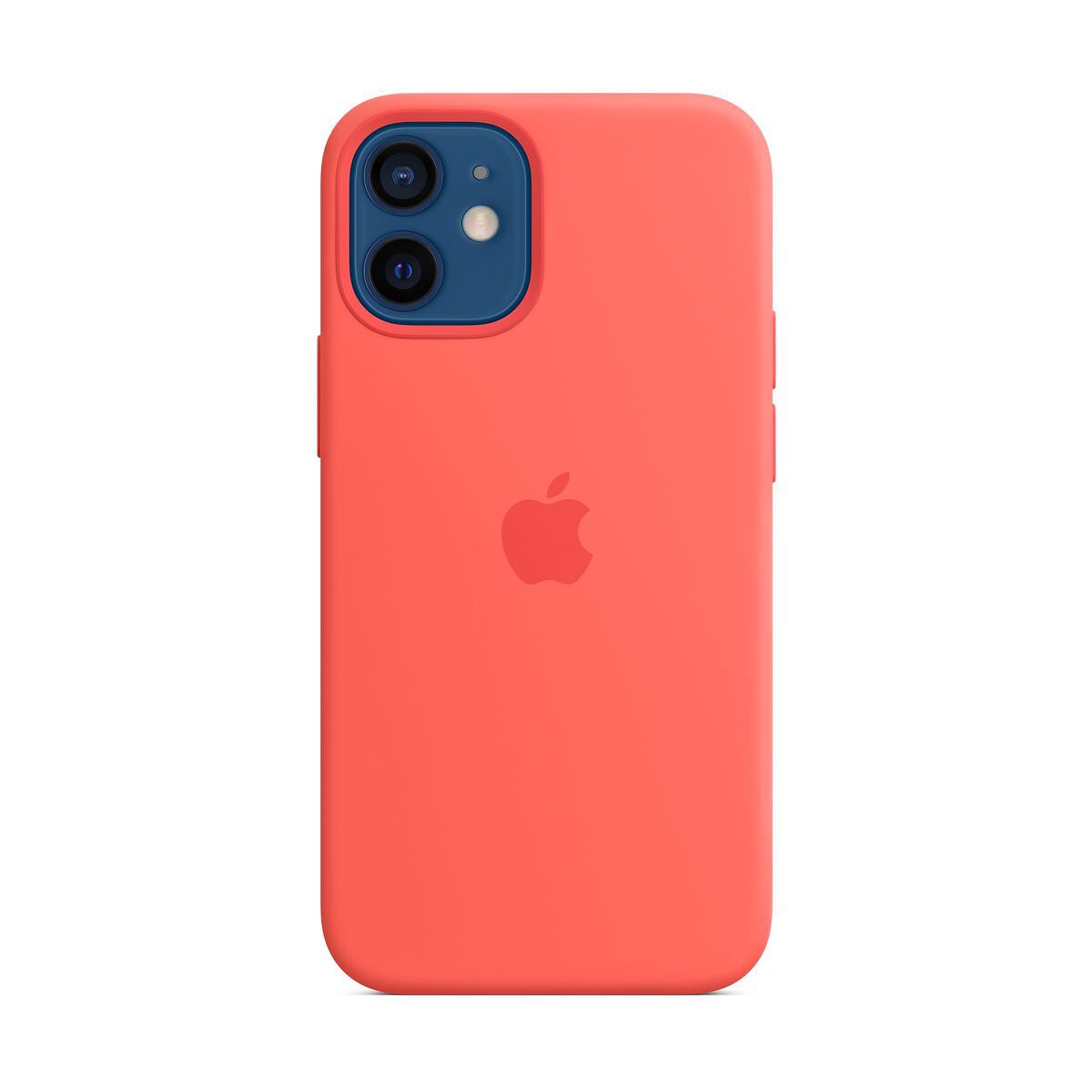 Husa Silicon Apple pt. iPhone 12 Mini Pink Citrus - MHKP3ZM/A MagSafe Originala - 194252168615 - 2