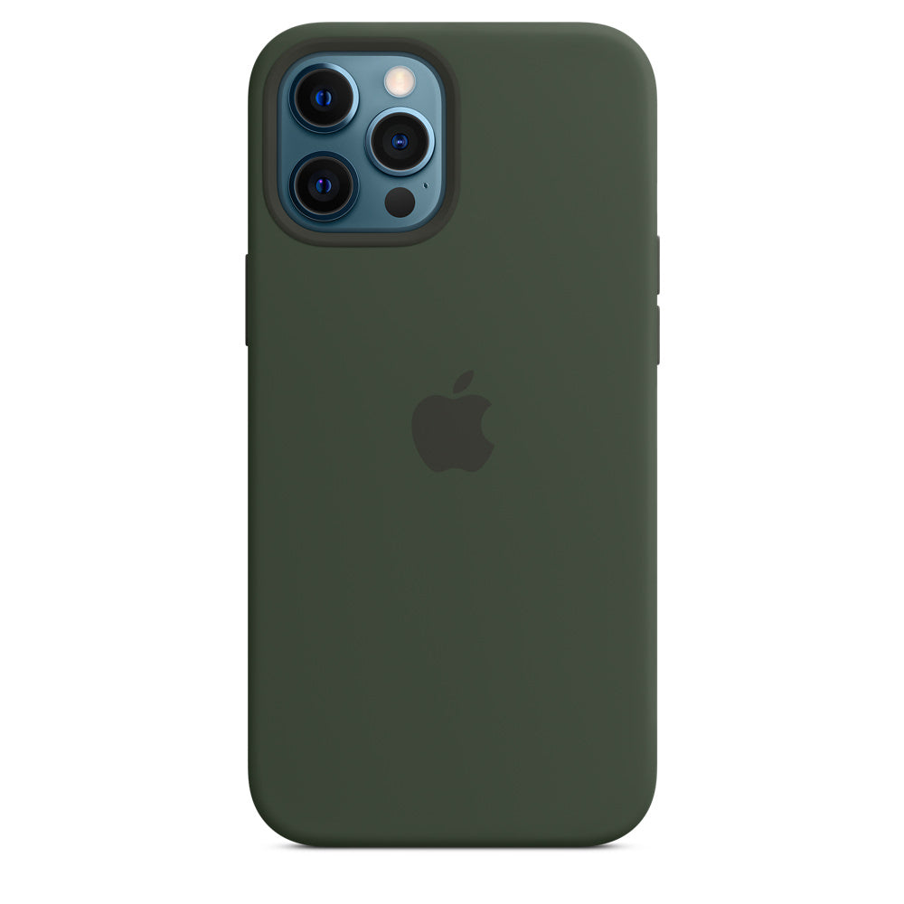 Husa Silicon Apple pt. iPhone 12 Pro Max Cyprus Green - MHLC3ZM/A Originala MagSafe Resigilat - 194252169339 - 4