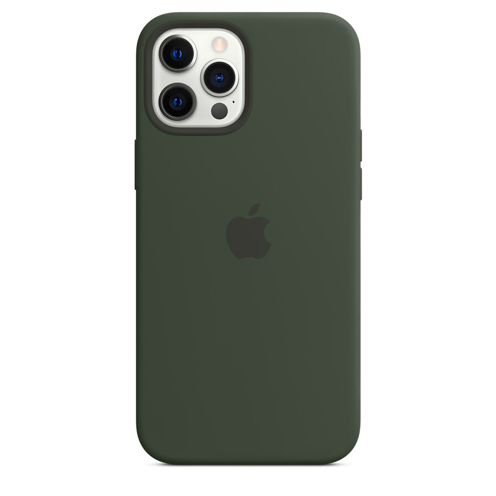 Husa Silicon Apple pt. iPhone 12 Pro Max Cyprus Green - MHLC3ZM/A Originala MagSafe Resigilat - 194252169339 - 3