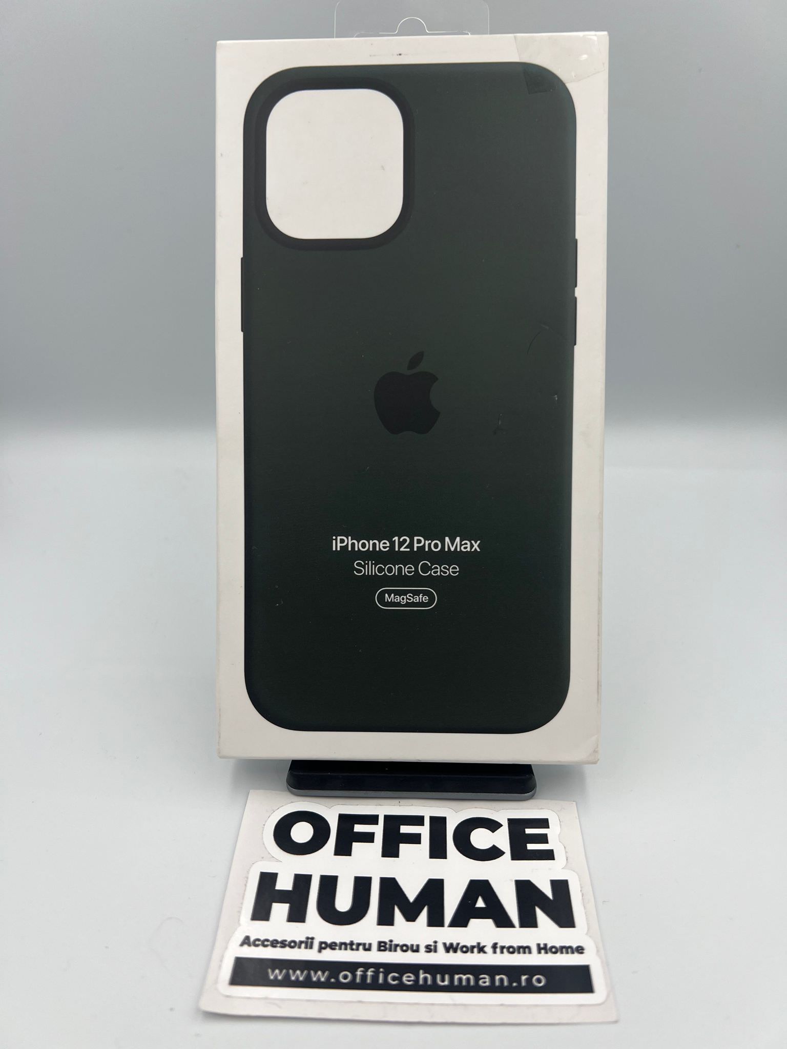 Husa Silicon Apple pt. iPhone 12 Pro Max Cyprus Green - MHLC3ZM/A Originala MagSafe Resigilat - 194252169339 - 5