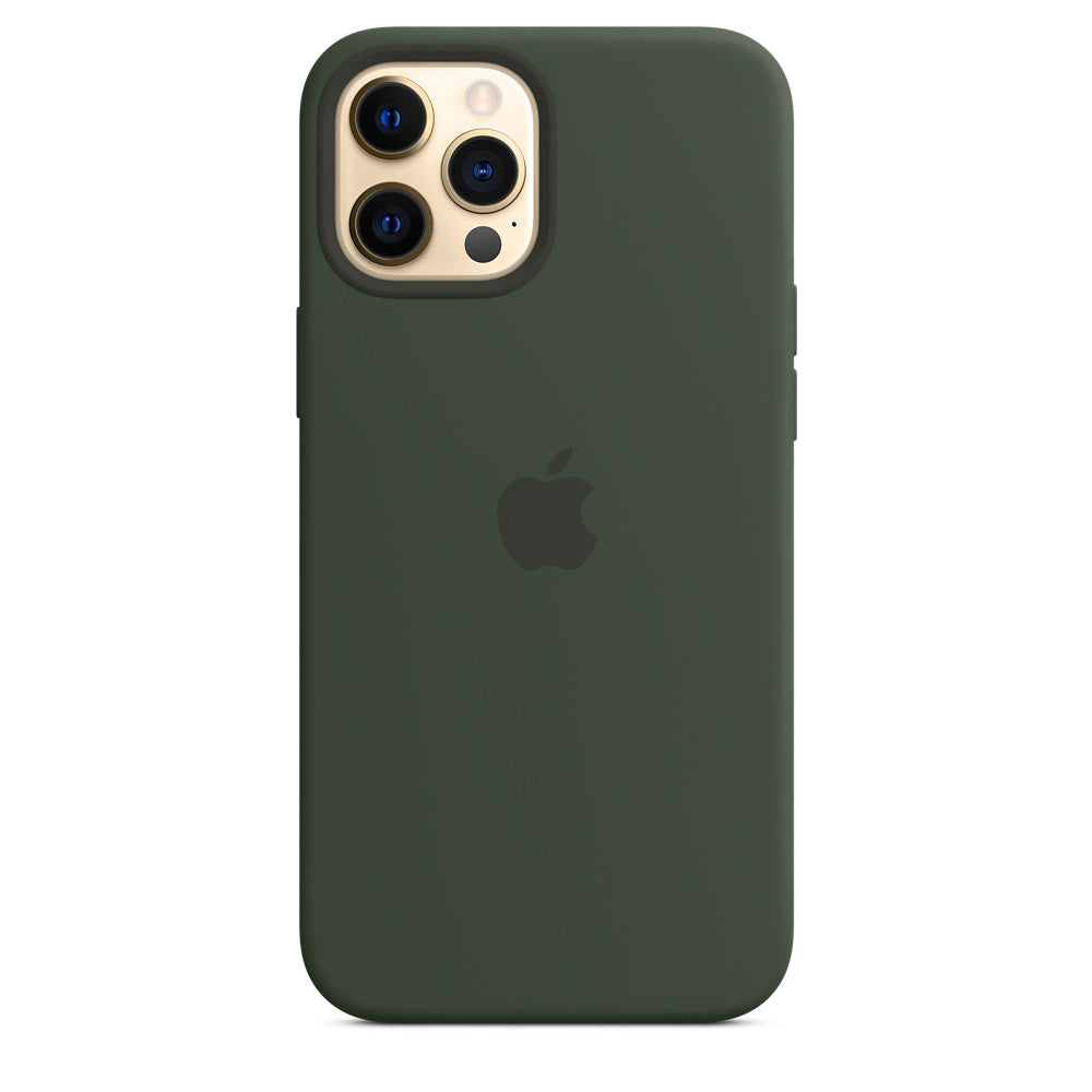 Husa Silicon Apple pt. iPhone 12 Pro Max Cyprus Green - MHLC3ZM/A Originala MagSafe Resigilat - 194252169339 - 2