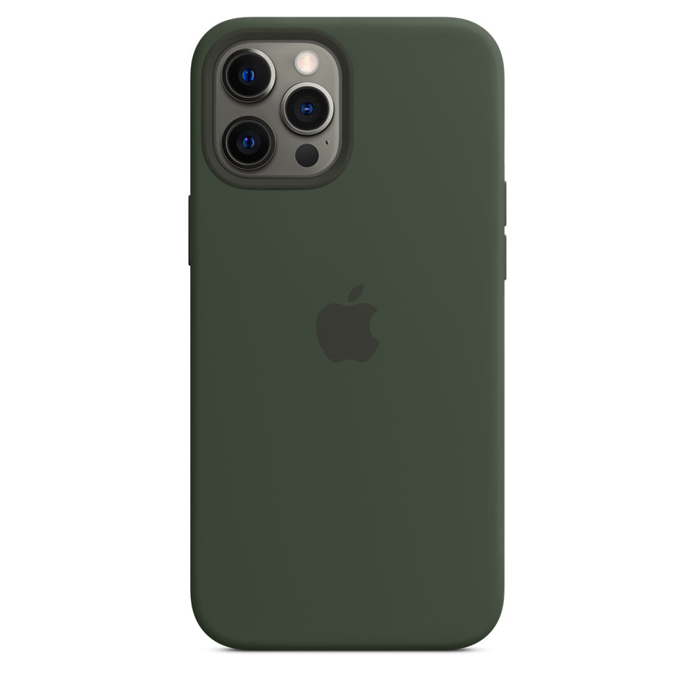 Husa Silicon Apple pt. iPhone 12 Pro Max Cyprus Green - MHLC3ZM/A Originala MagSafe Resigilat - 194252169339 - 1