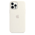 Husa Silicon Apple pt. iPhone 12 Pro Max, White - MHLE3ZM/A, Originala, MagSafe, Resigilat