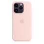 Husa Silicon Apple pt. iPhone 14 Pro, Chalk Pink - MPTH3ZM/A, Originala, MagSafe, Resigilat 