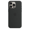 Husa Silicon Apple pt. iPhone 15 Pro Max, Black - MT1M3ZM/A, Originala, MagSafe, Resigilat