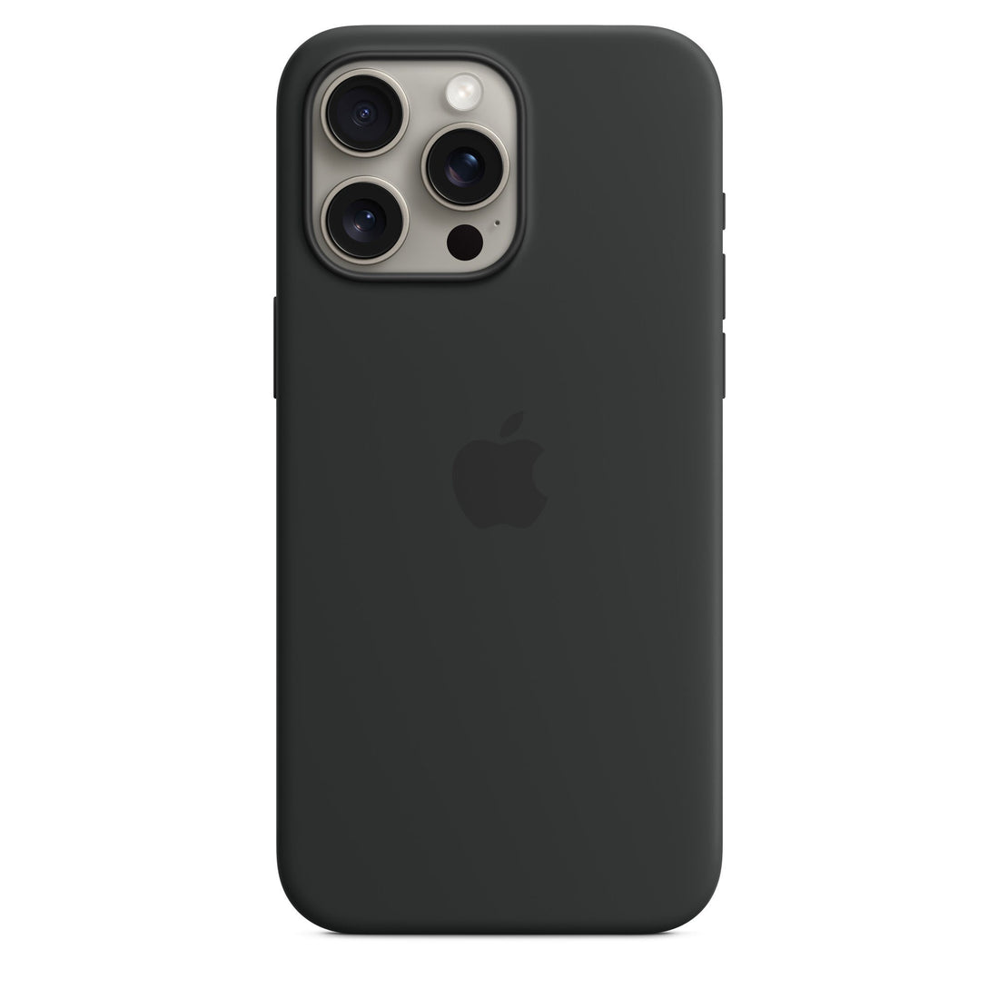 Husa Silicon Apple pt. iPhone 15 Pro Max Black - MT1M3ZM/A Originala MagSafe Resigilat - 194253940029 - 1