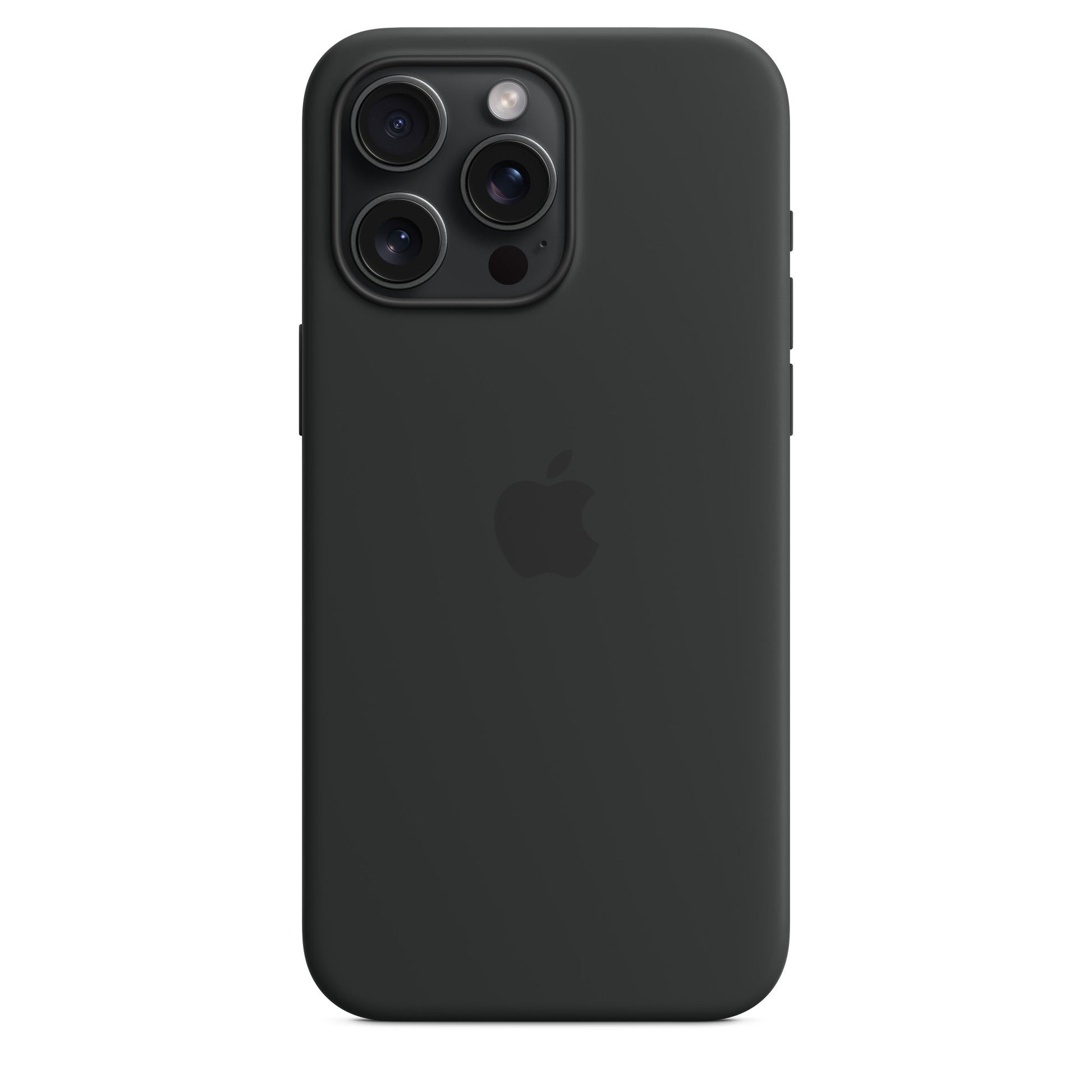 Husa Silicon Apple pt. iPhone 15 Pro Max Black - MT1M3ZM/A Originala MagSafe Resigilat - 194253940029 - 4