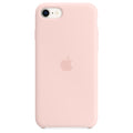 Husa Silicon Apple pt. iPhone SE 2022 / 2020 / 8 / 7, Chalk Pink - MN6G3ZM/A, Originala, Resigilat