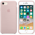 Husa Silicon Apple pt. iPhone SE 2022 / 2020 / 8 / 7, Pink Sand - MQGQ2ZM/A, Originala, Resigilat