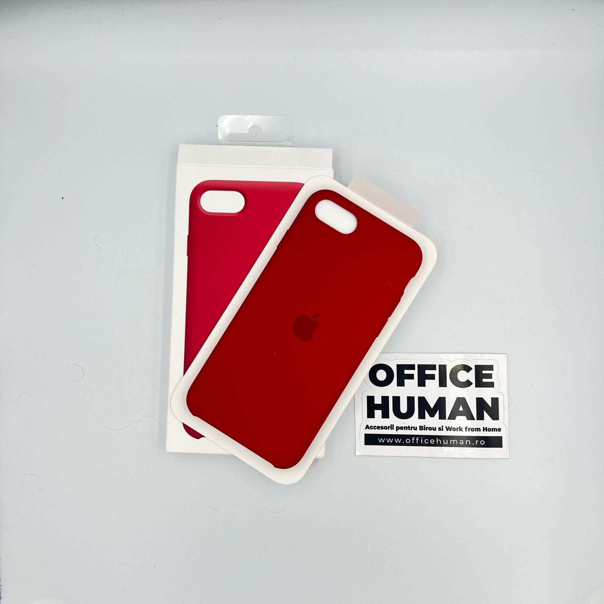 Husa Silicon Apple pt. iPhone SE 2022 / 2020 / 8 / 7 Red - MN6H3ZM/A Originala Resigilat - 194253035527 - 6