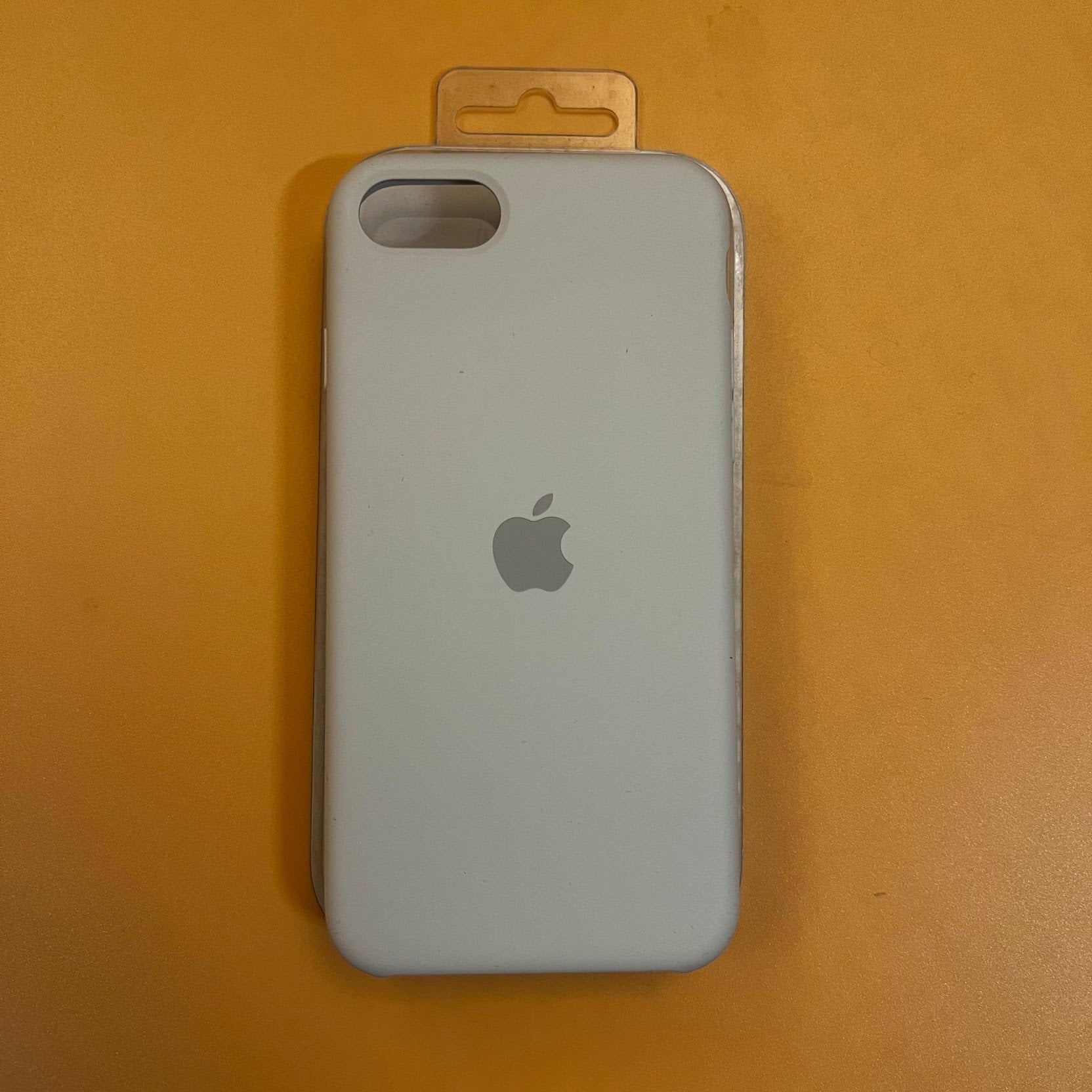 Husa Silicon Apple pt. iPhone SE 2022 / 2020 / 8 / 7 White - MXYJ2ZM/A Originala Resigilat - MXYJ2ZM/A-A - 190199610439