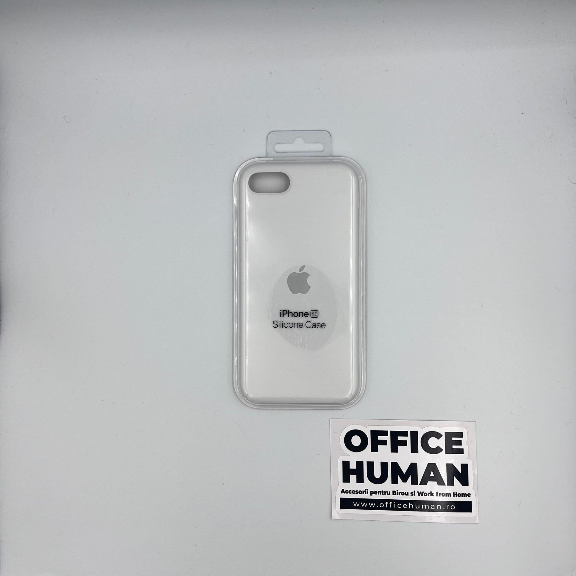 Husa Silicon Apple pt. iPhone SE 2022 / 2020 / 8 / 7 White - MXYJ2ZM/A Originala Resigilat - MXYJ2ZM/A-A - 190199610439