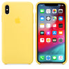 Husa Silicon Apple pt. iPhone XS Max, Canary Yellow - MW962ZM/A, Originala