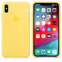 Husa Silicon Apple pt. iPhone XS Max, Canary Yellow - MW962ZM/A, Originala 