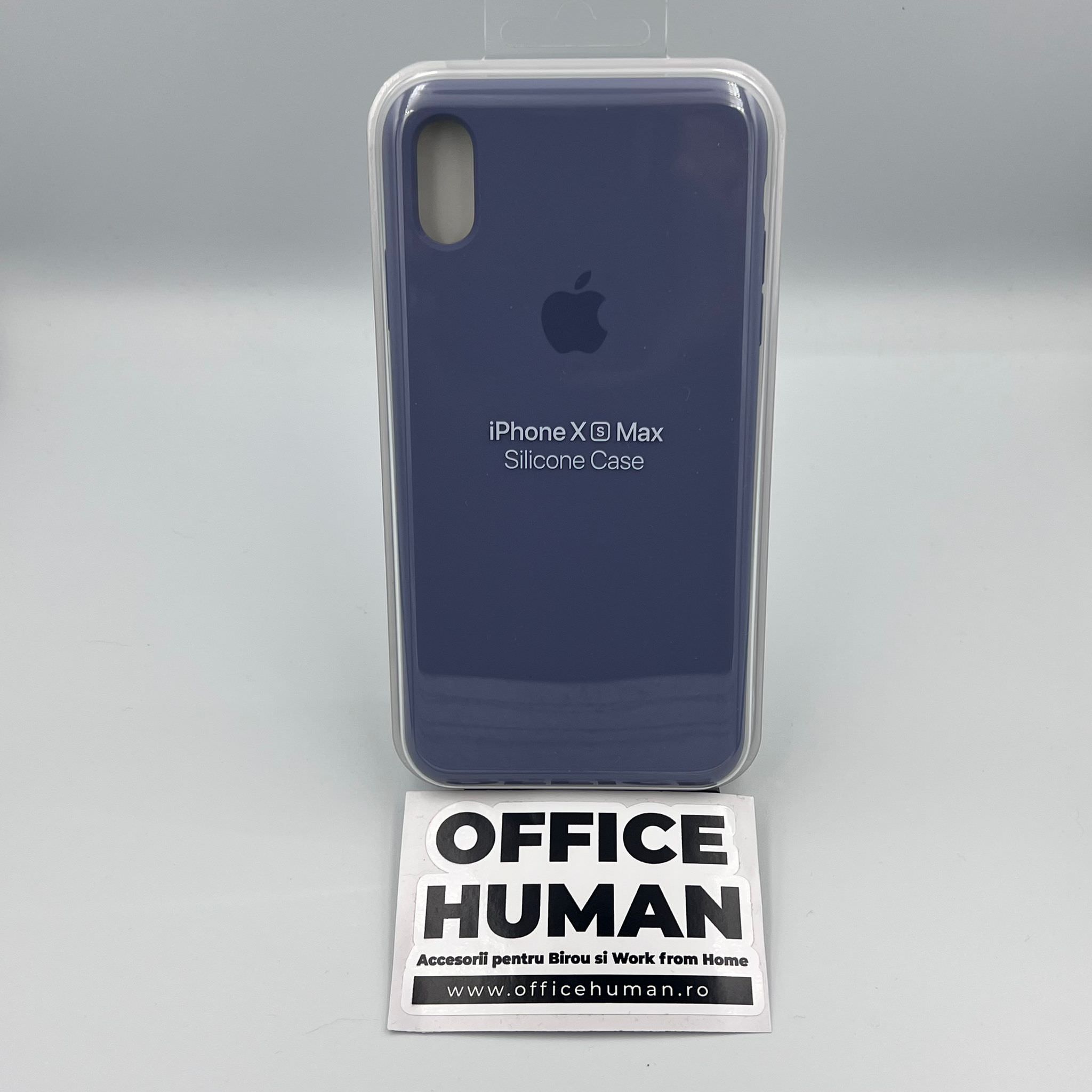 Husa Silicon Apple pt. iPhone XS Max Lavender Grey - MTFH2ZM/A Originala - 190198803092 - 5