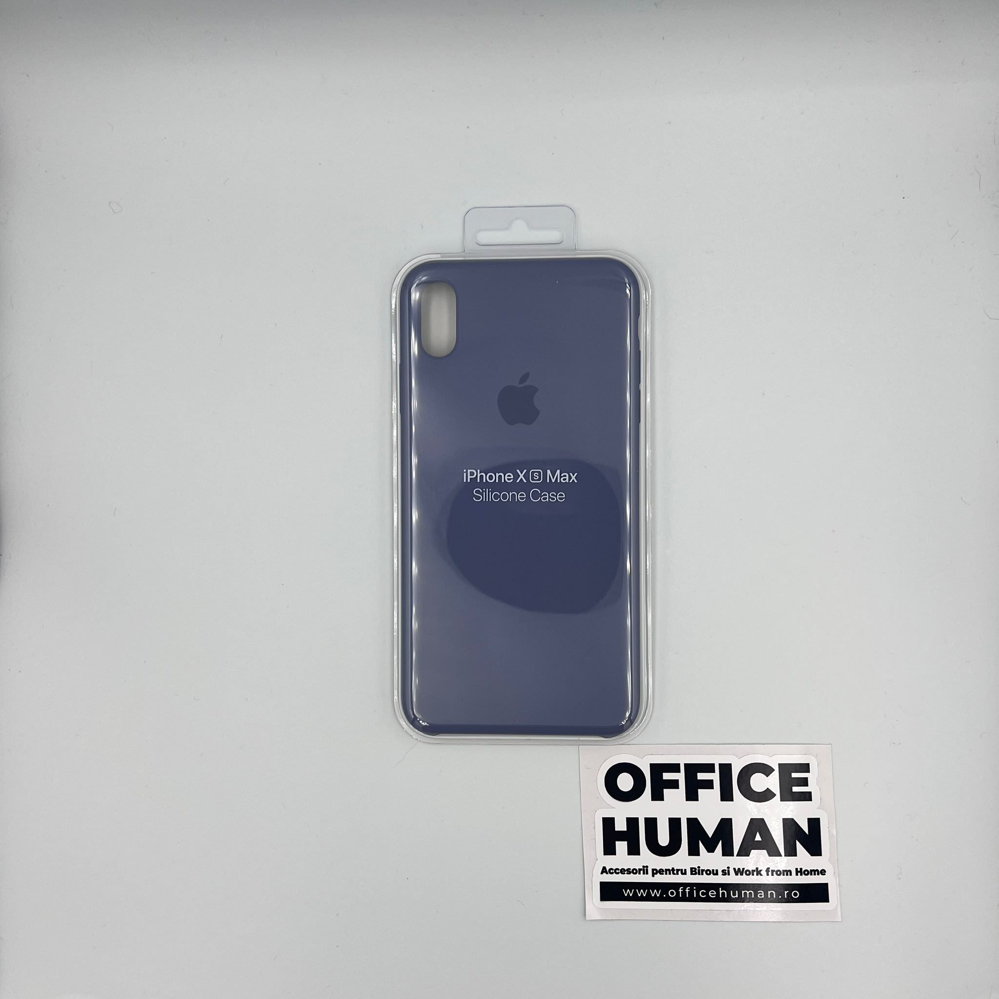 Husa Silicon Apple pt. iPhone XS Max Lavender Grey - MTFH2ZM/A Originala - 190198803092 - 4