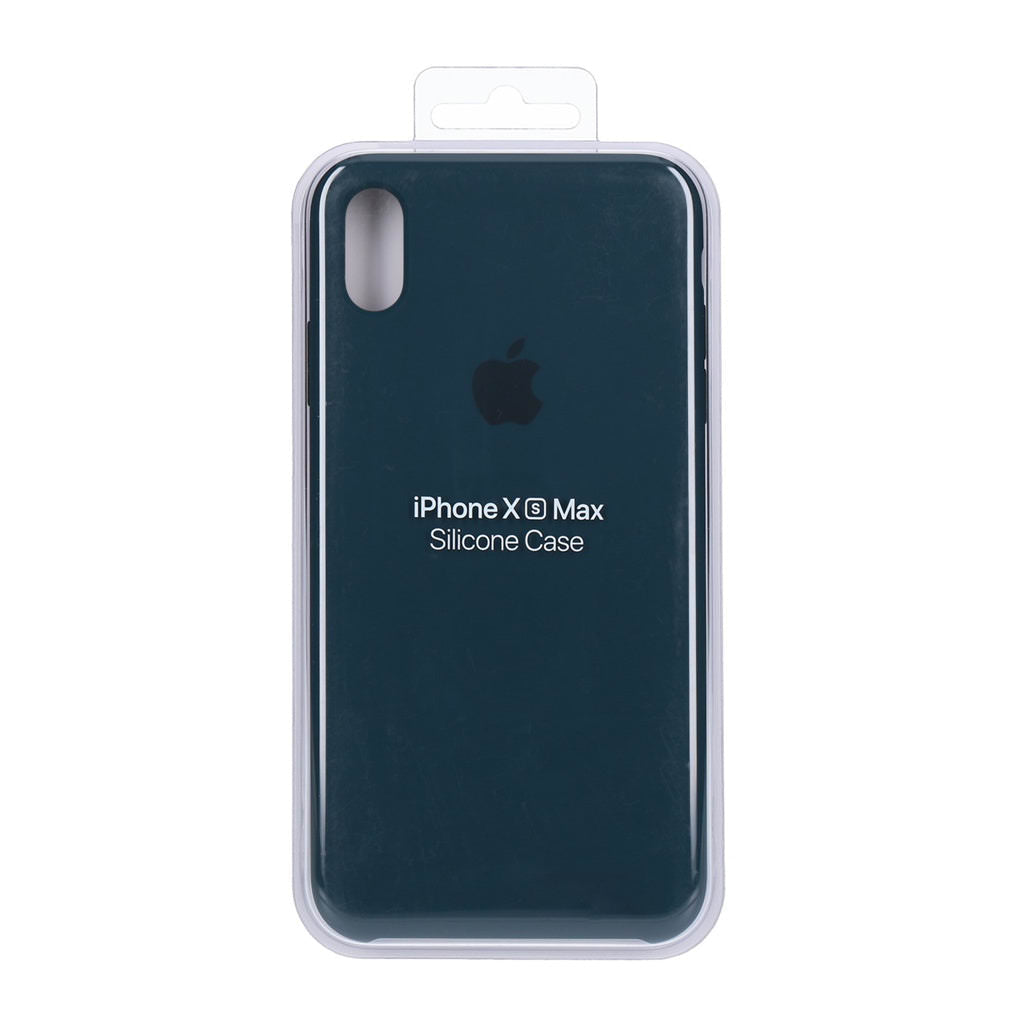 Husa Silicon Apple pt. iPhone XS Max Pacific Green - MUJQ2ZM/A Originala - 190199031562 - 4