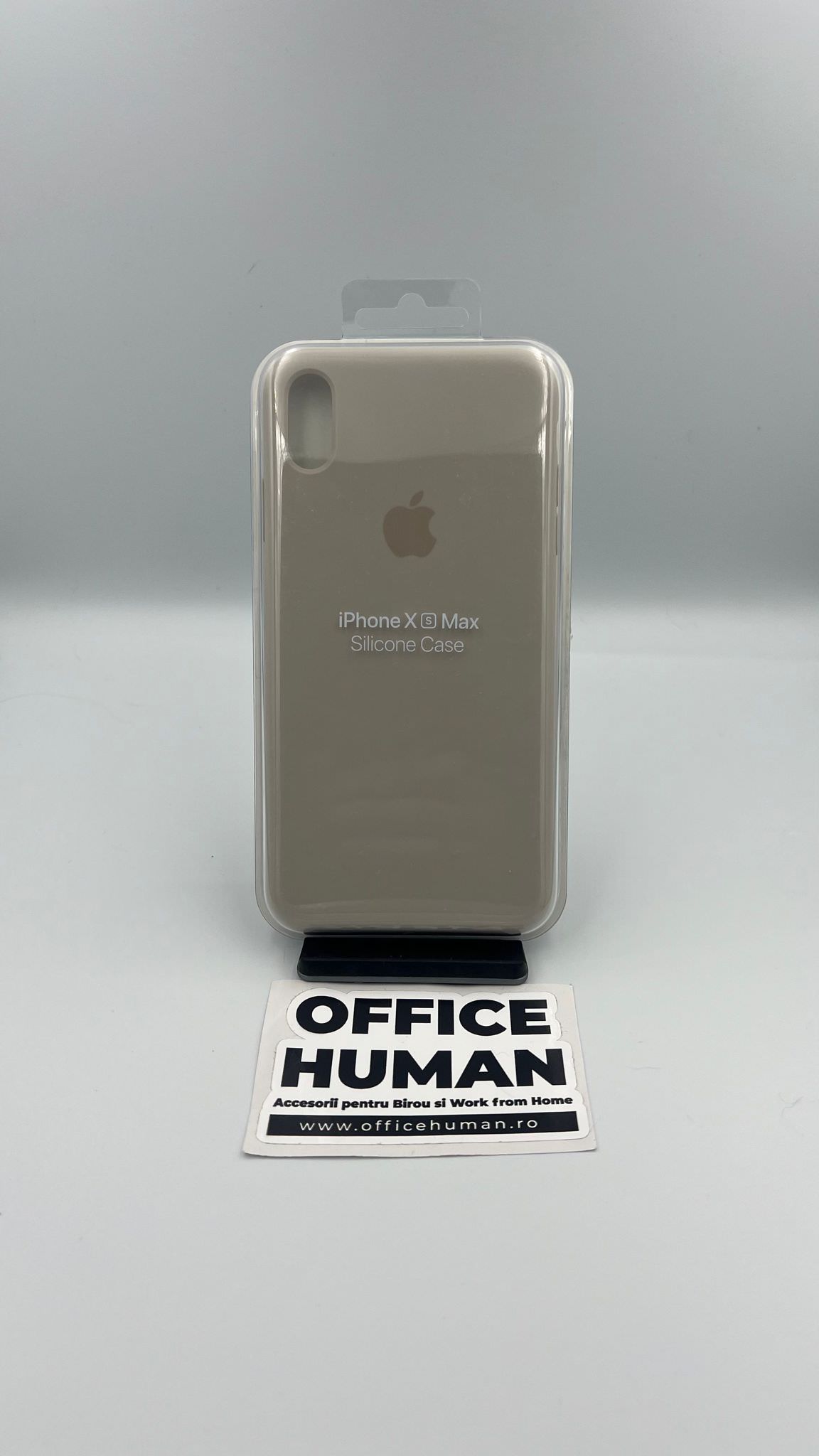 Husa Silicon Apple pt. iPhone XS Max Stone - MRWJ2ZM/A Originala - 190198763303 - 6