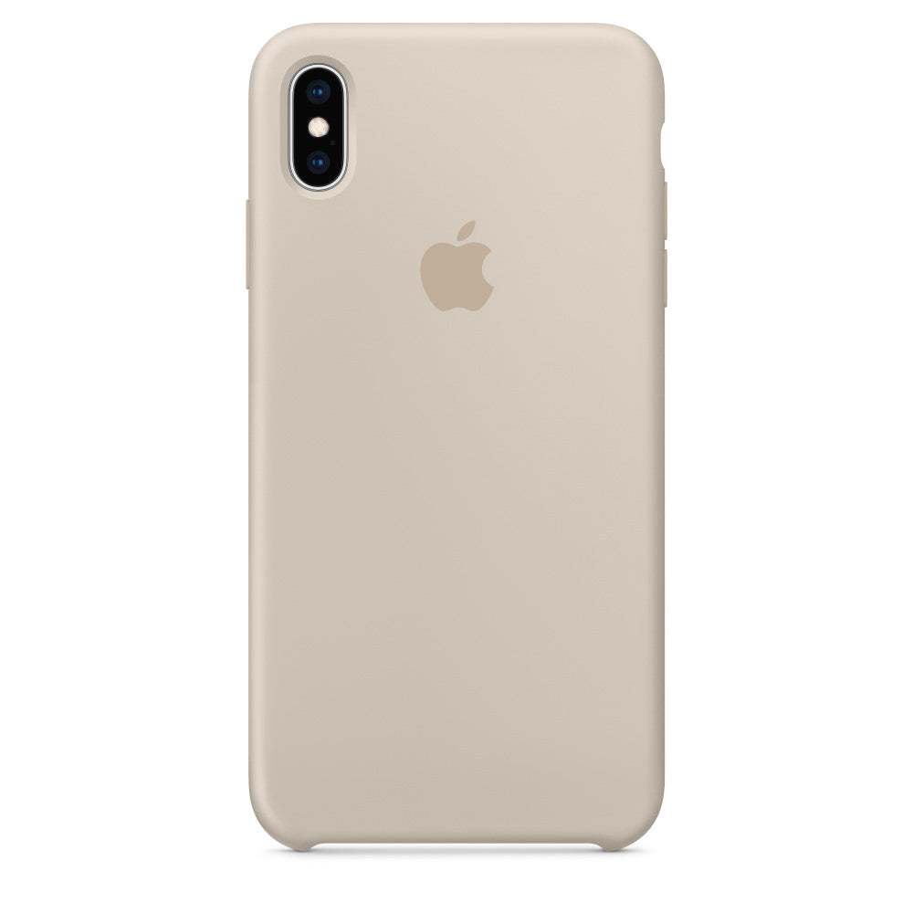 Husa Silicon Apple pt. iPhone XS Max Stone - MRWJ2ZM/A Originala - 190198763303 - 2