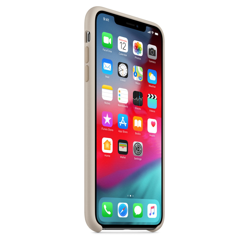 Husa Silicon Apple pt. iPhone XS Max Stone - MRWJ2ZM/A Originala - 190198763303 - 3