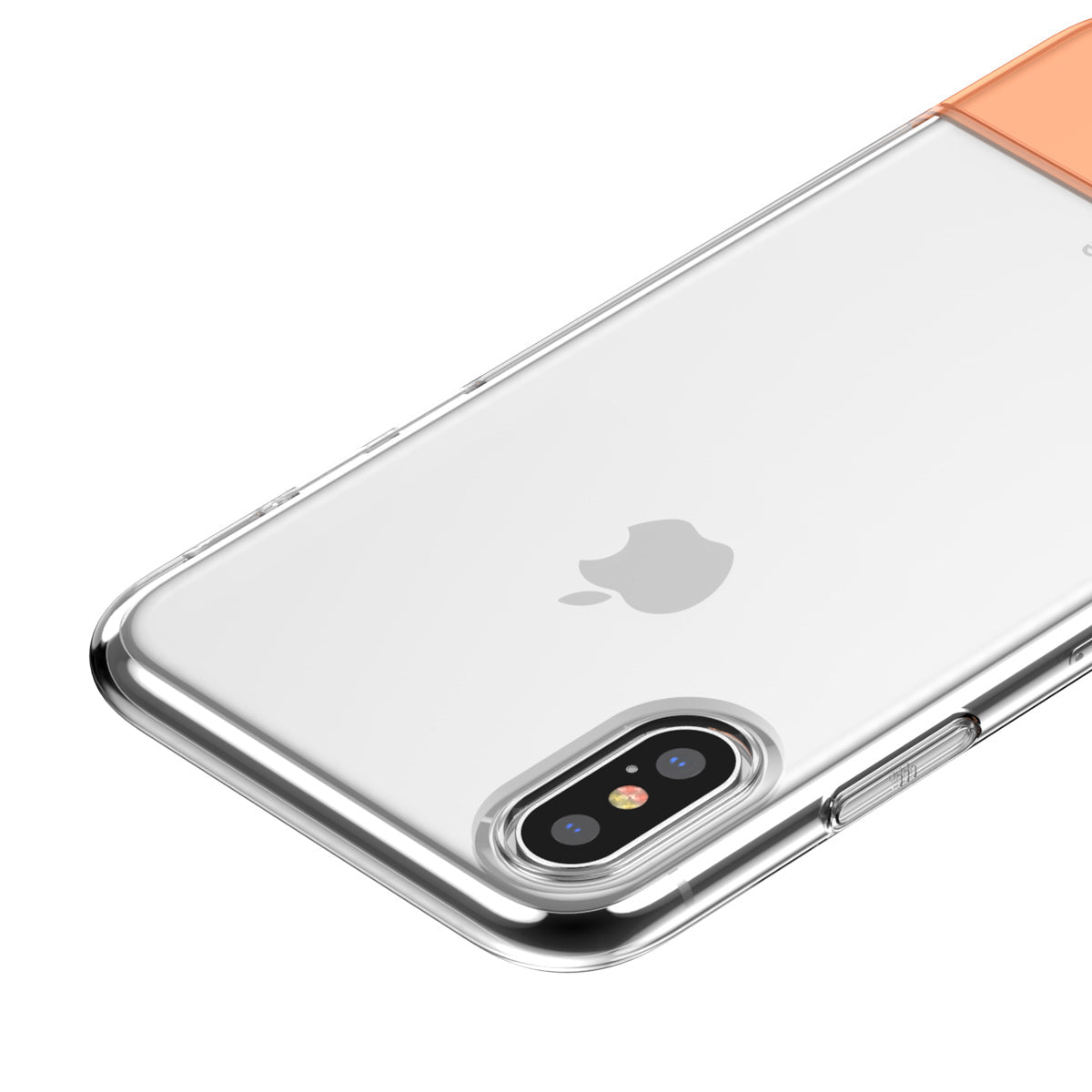Husa Silicon Baseus Half to pt. iPhone XS Max - Gold - WIAPIPH65-RY0V - 6932172618971 - 5
