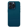 Husa Silicon Epico Mag+ Pro pt. iPhone 16 Pro Max, Petrol Blue - Certificare SGS, MagSafe & QI2, Aluminiu