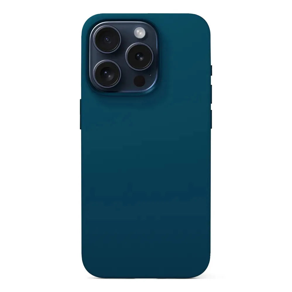 Husa Silicon Epico Mag+ Pro pt. iPhone 16 Max Petrol Blue - Certificare SGS MagSafe & QI2 Aluminiu - 91110102600001 - 8596049191745 - 1