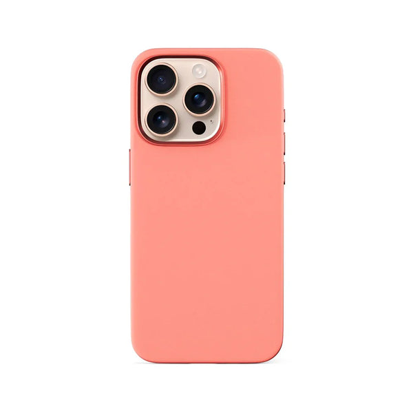 Husa Silicon Epico Mag+ Pro pt. iPhone 16 Peach Pink - Certificare SGS MagSafe & QI2 Aluminiu - 91010102300002 - 8596049191721 - 3